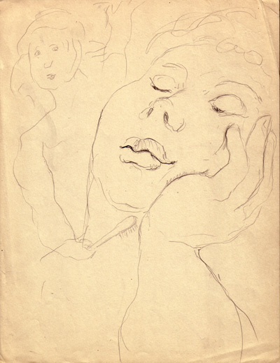 Face on Hand