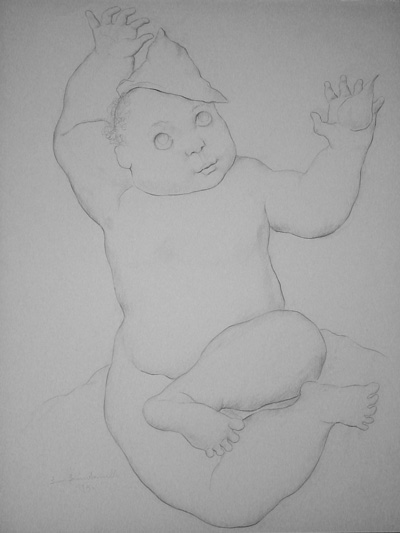 Drawing of a Baby