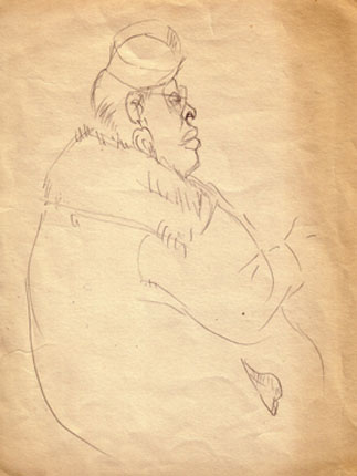 Woman in coat