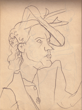 Woman in Hat