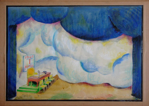 Funny Tragedy stage set