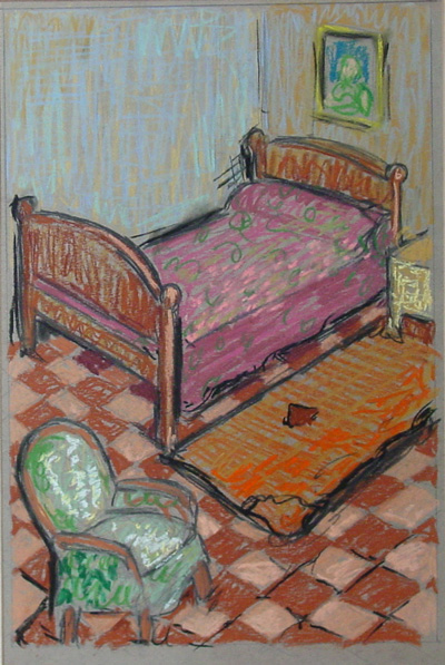 Bedroom - Set for a Play
