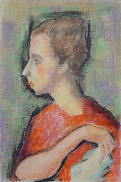 Woman in Red